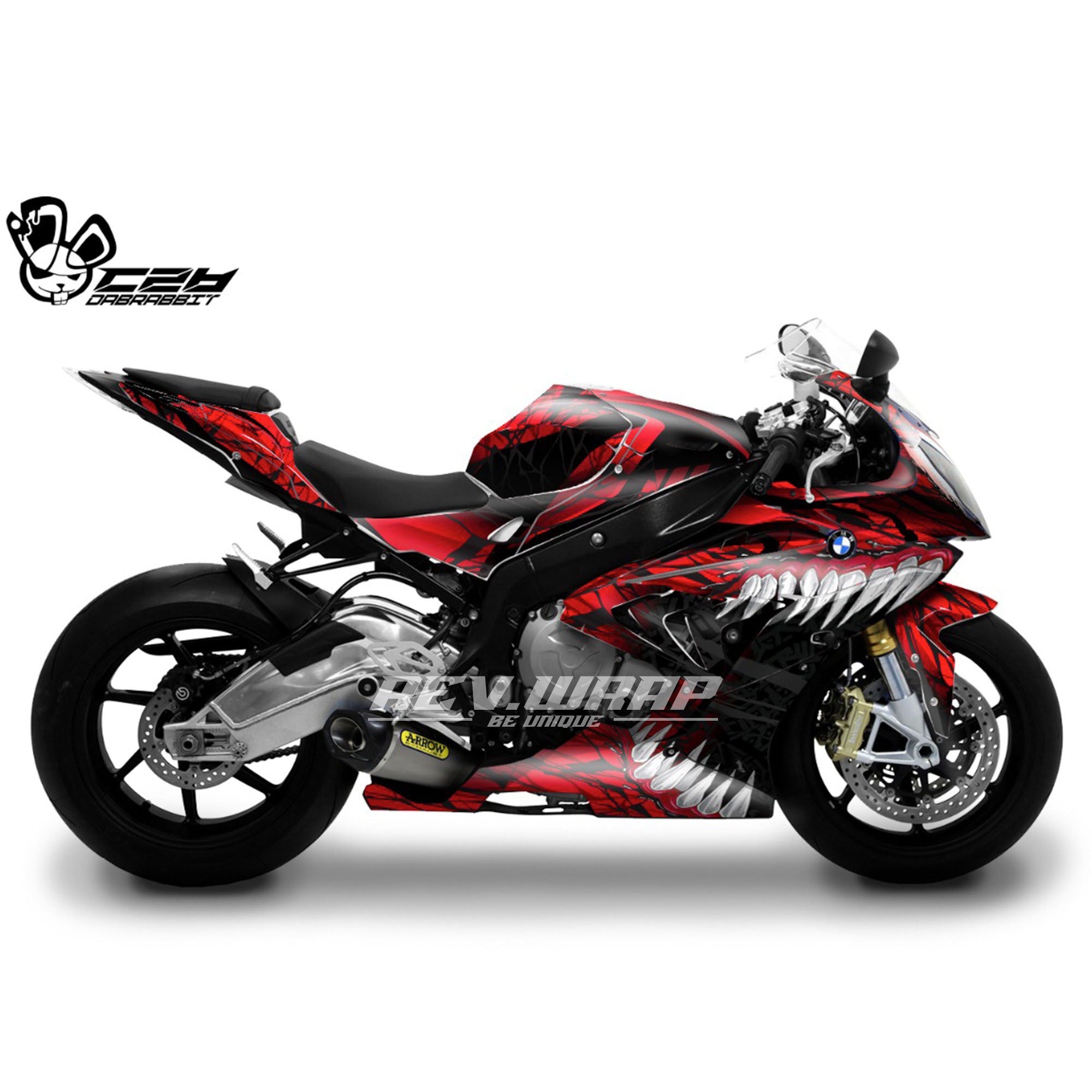 BMW S1000RR GHOST VENOM RED