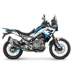 CF MOTO 450MT ABSTRACT BLUE