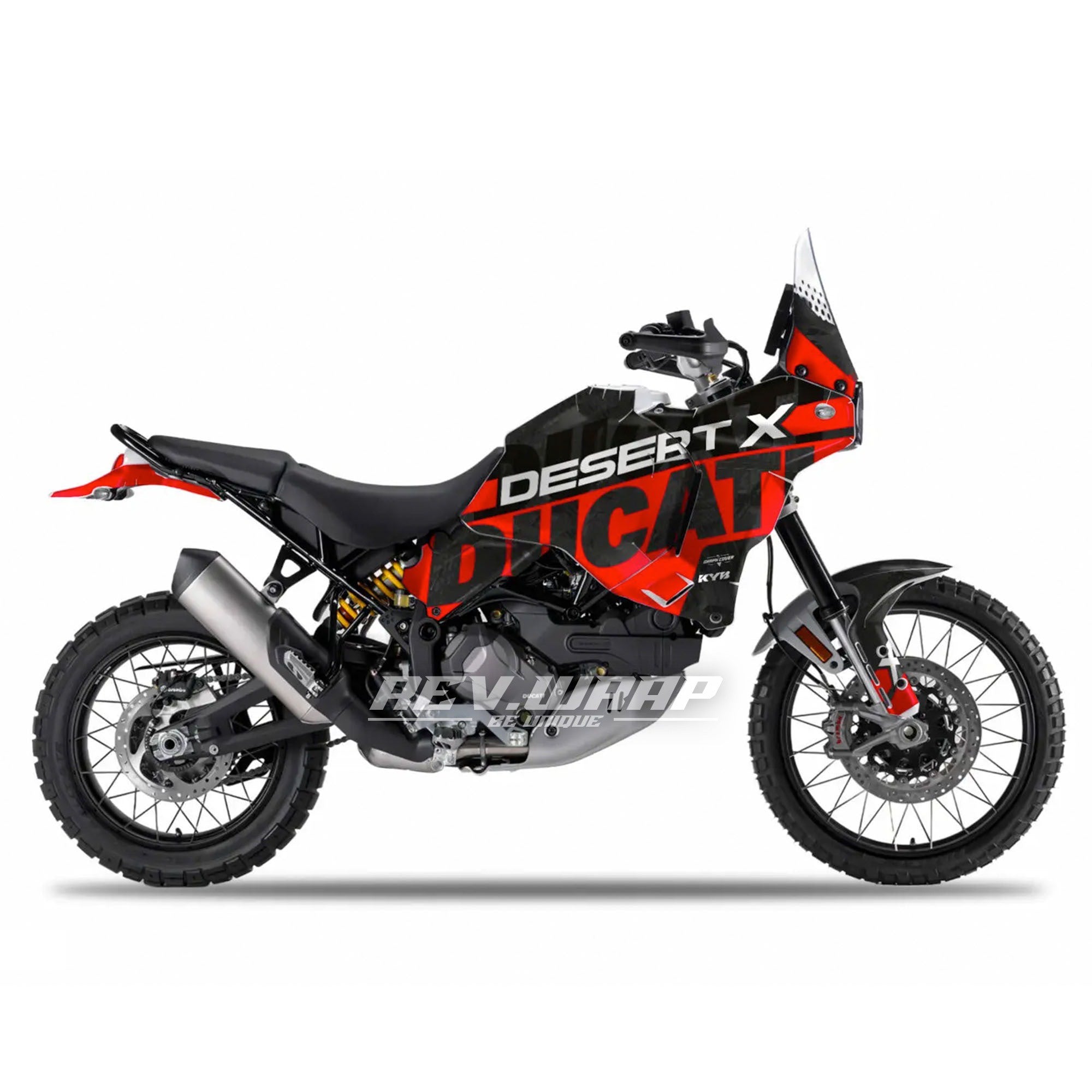 DUCATI DESERT X ATLAS BLAZE