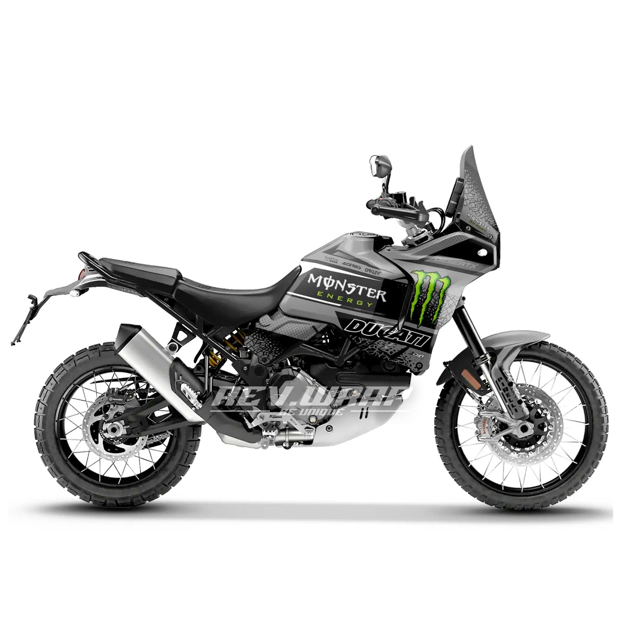 DUCATI DESERT X MONSTER GREY