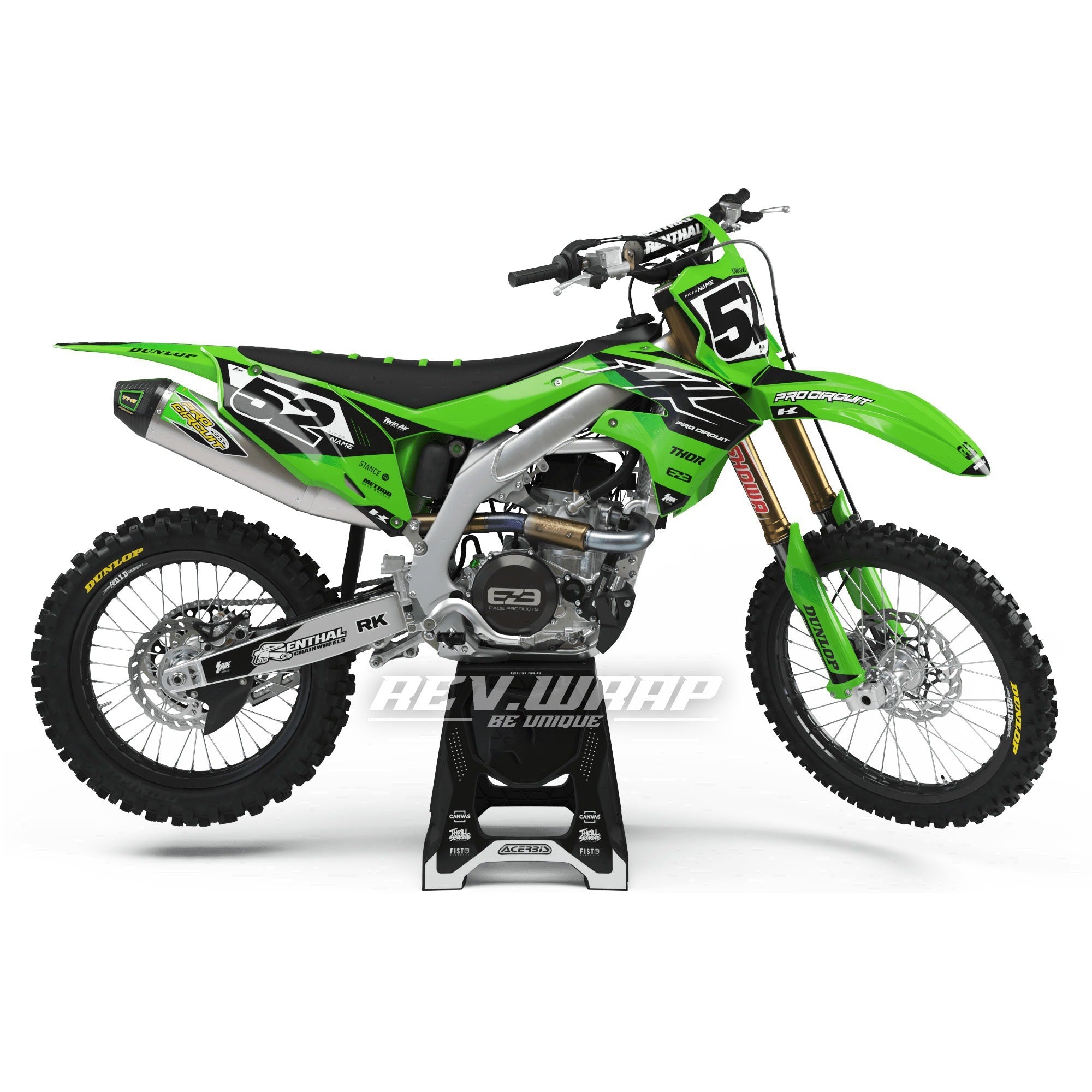 KAWASAKI KX GREEN REAPER Main image