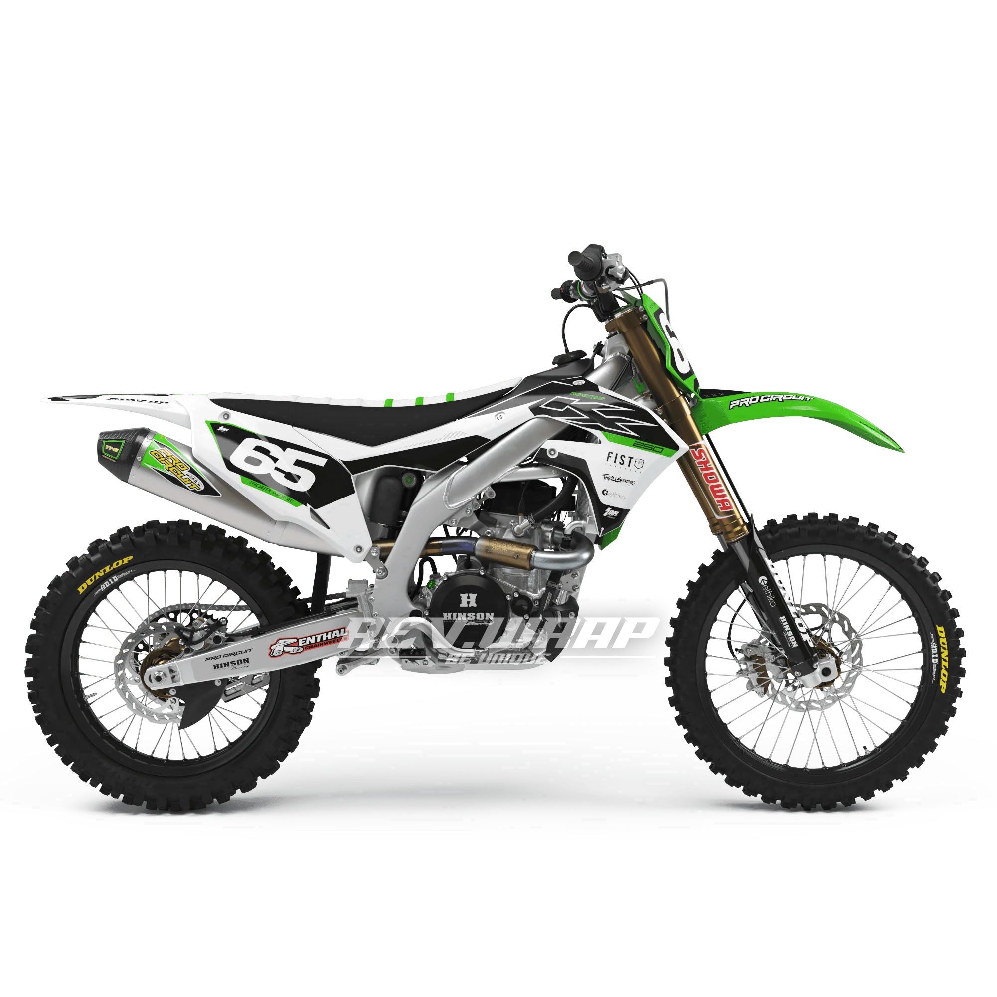 KAWASAKI KX LIME FURY Main image