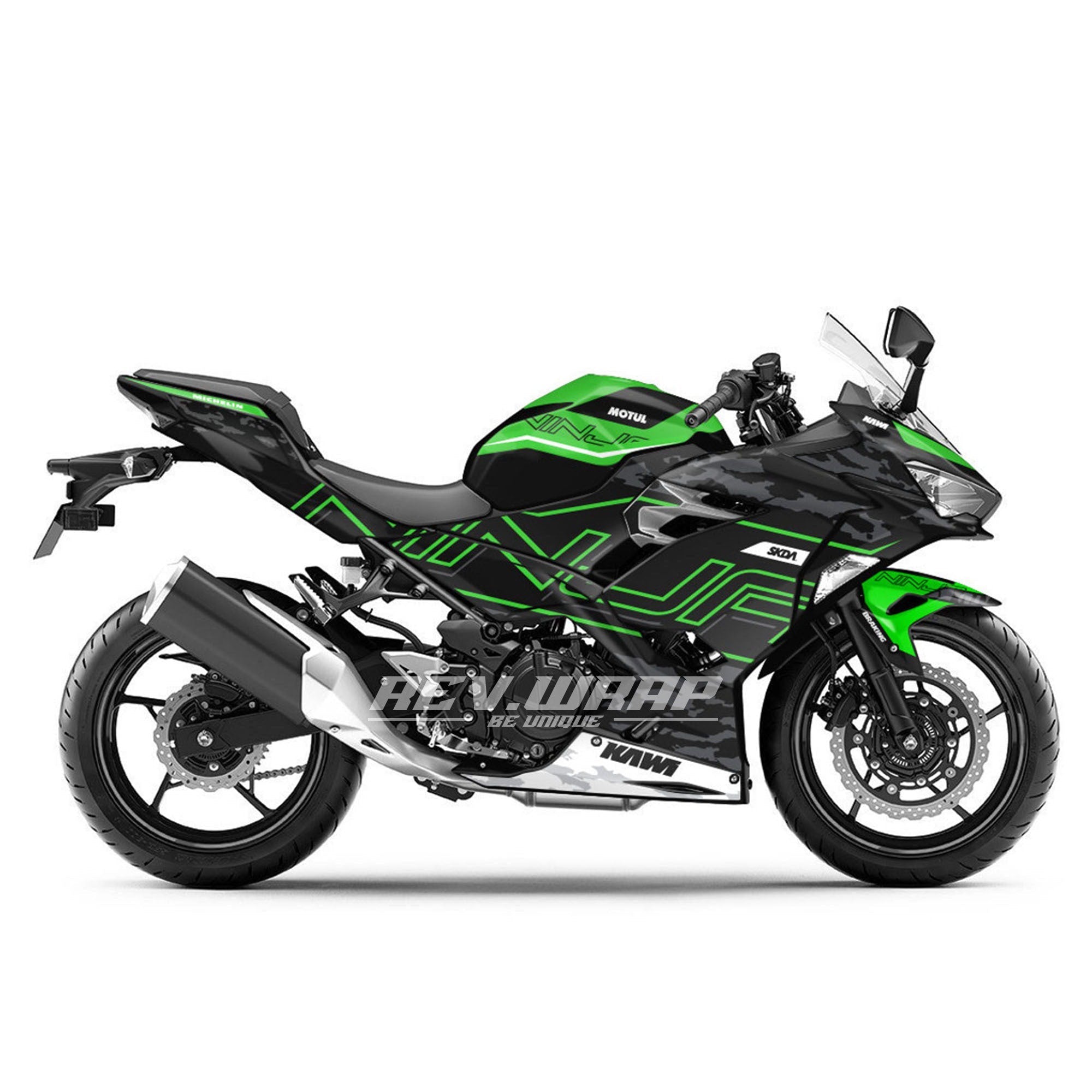 KAWASAKI NINJA ZX-6R BLACKOUT Main image