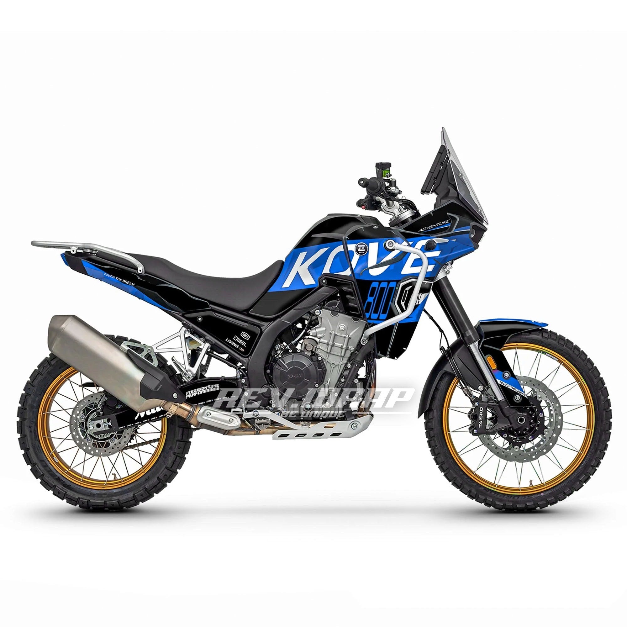KOVE 800X CIRCUIT BLUE Main image