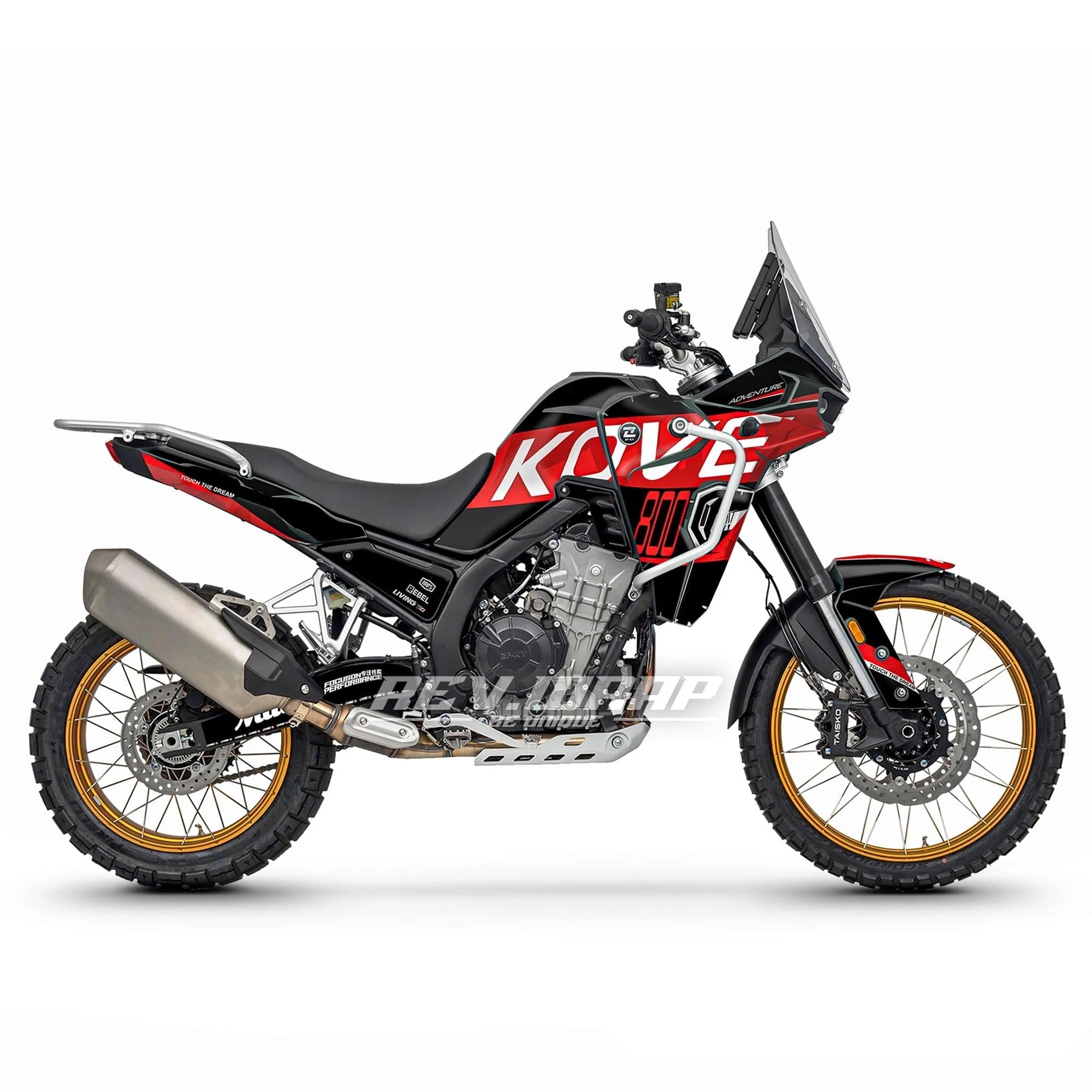 KOVE 800X CIRCUIT RED Main image