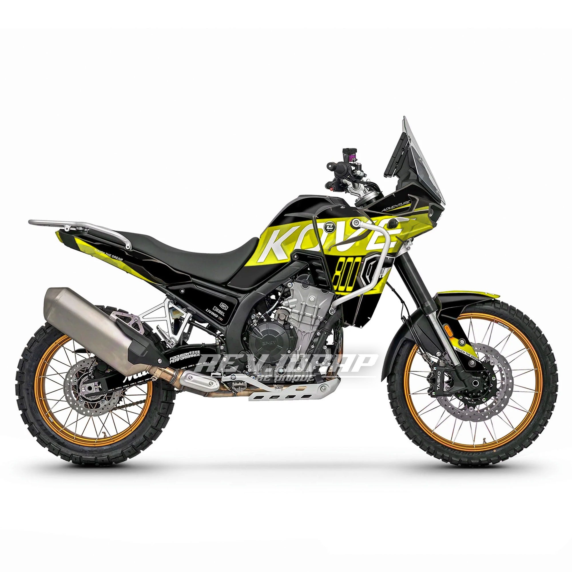 KOVE 800X CIRCUIT YELLOW Main image