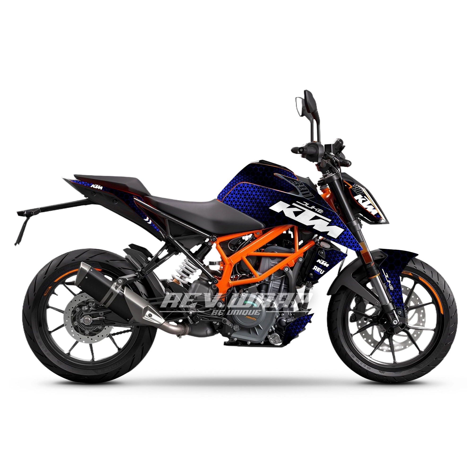 KTM 390 DUKE FLASH BLUE