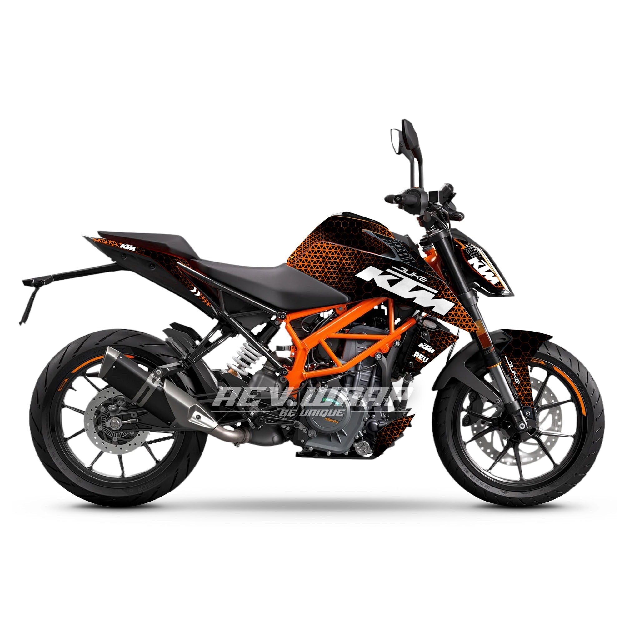 KTM 390 DUKE FLASH ORANGE