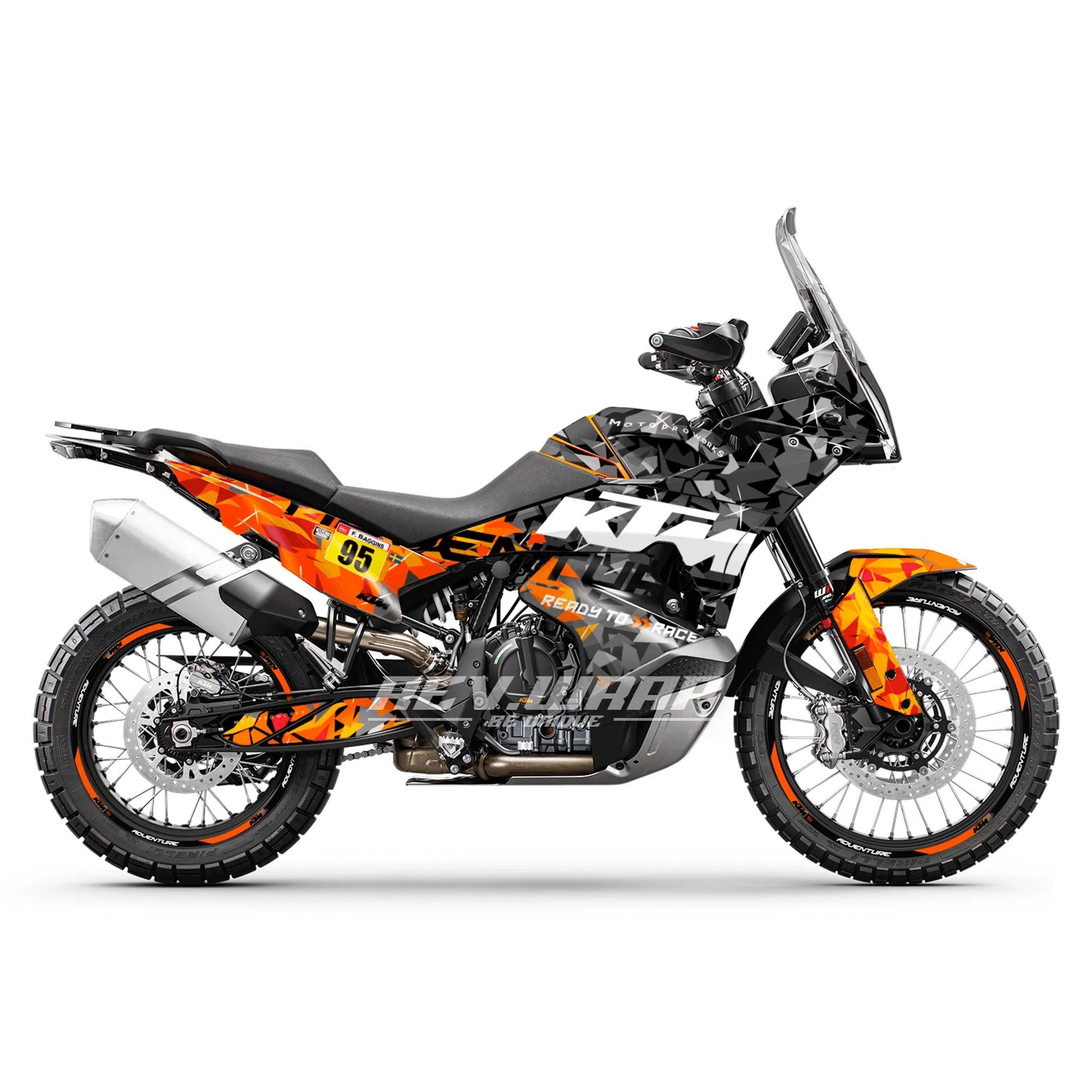 KTM 890 790 ADV ABSTRACT LINE Main image