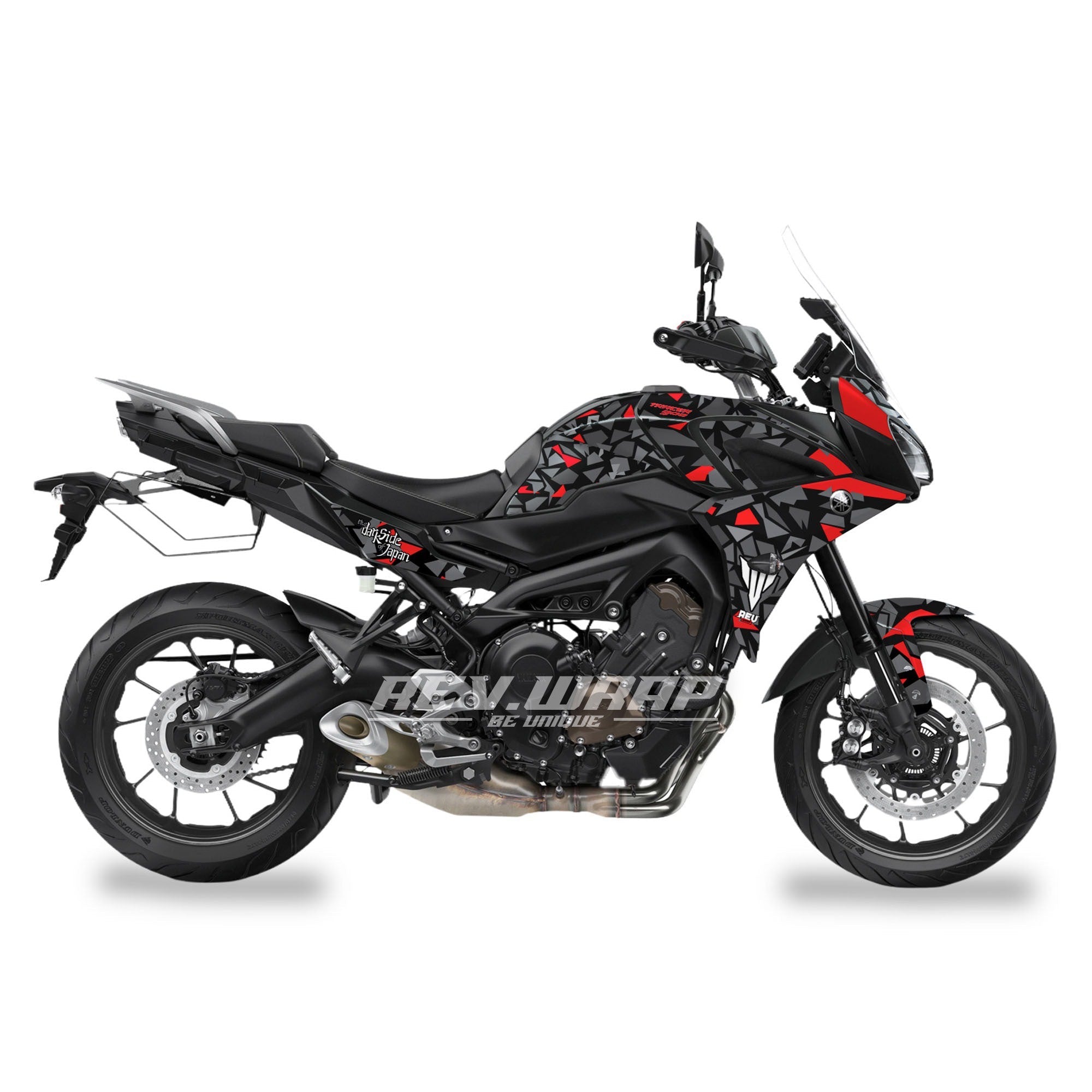 YAMAHA TRACER 9 15-20 ABSTRACT RED Main image