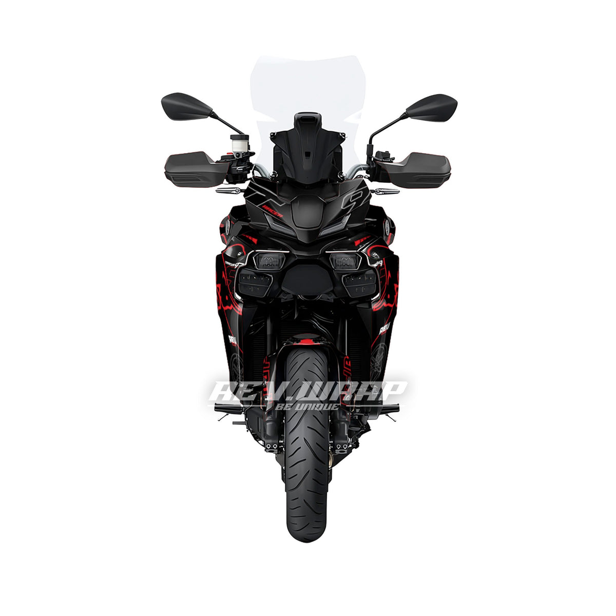 YAMAHA TRACER 9 25 DARK BULL RED