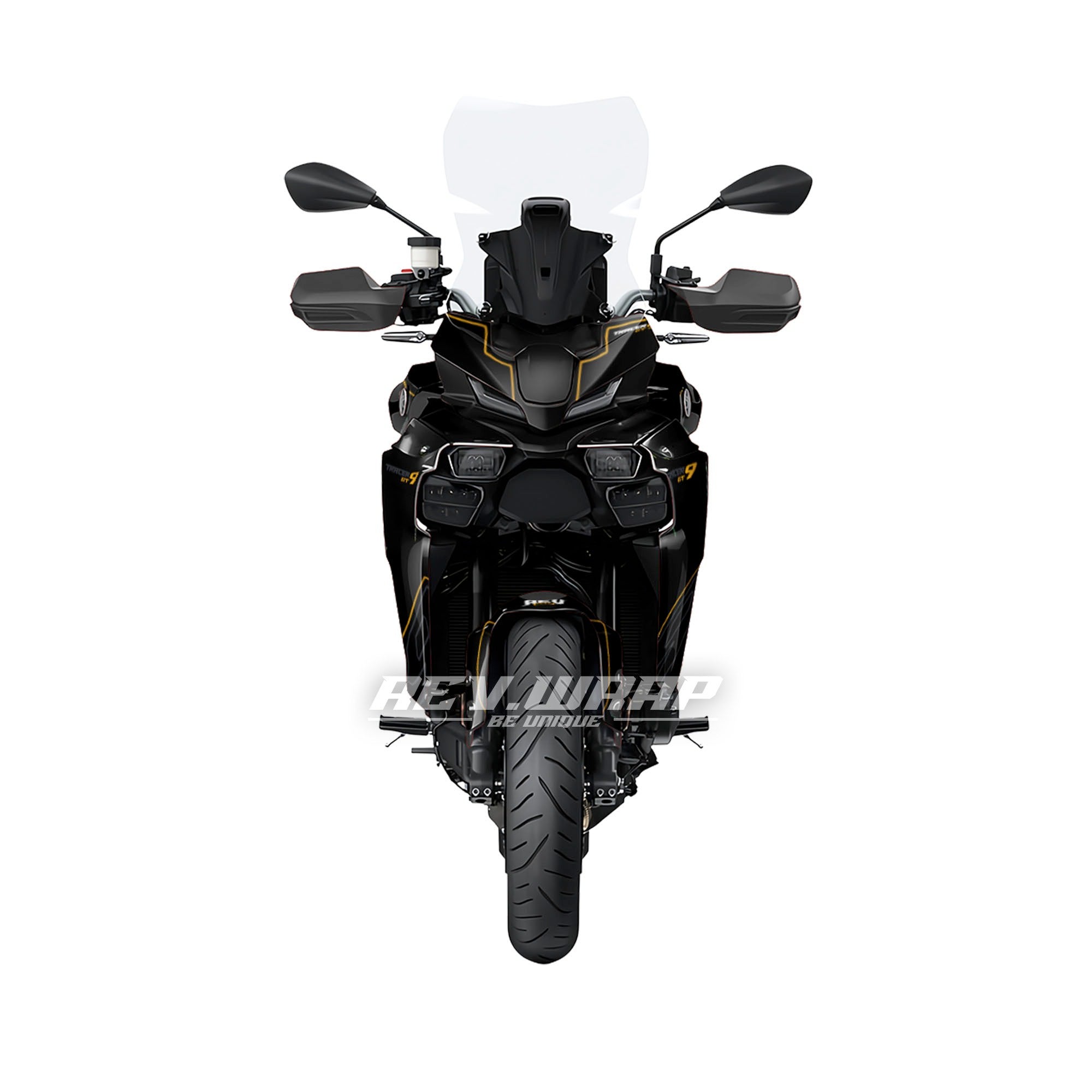 YAMAHA TRACER 9 25 DARK GOLD Secondary image