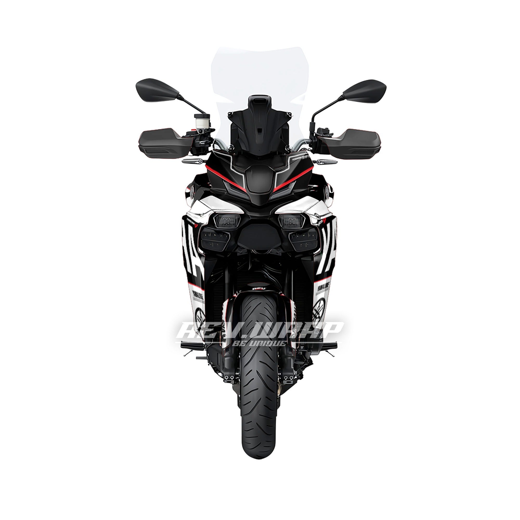 YAMAHA TRACER 9 25 FEATHER RED Secondary image