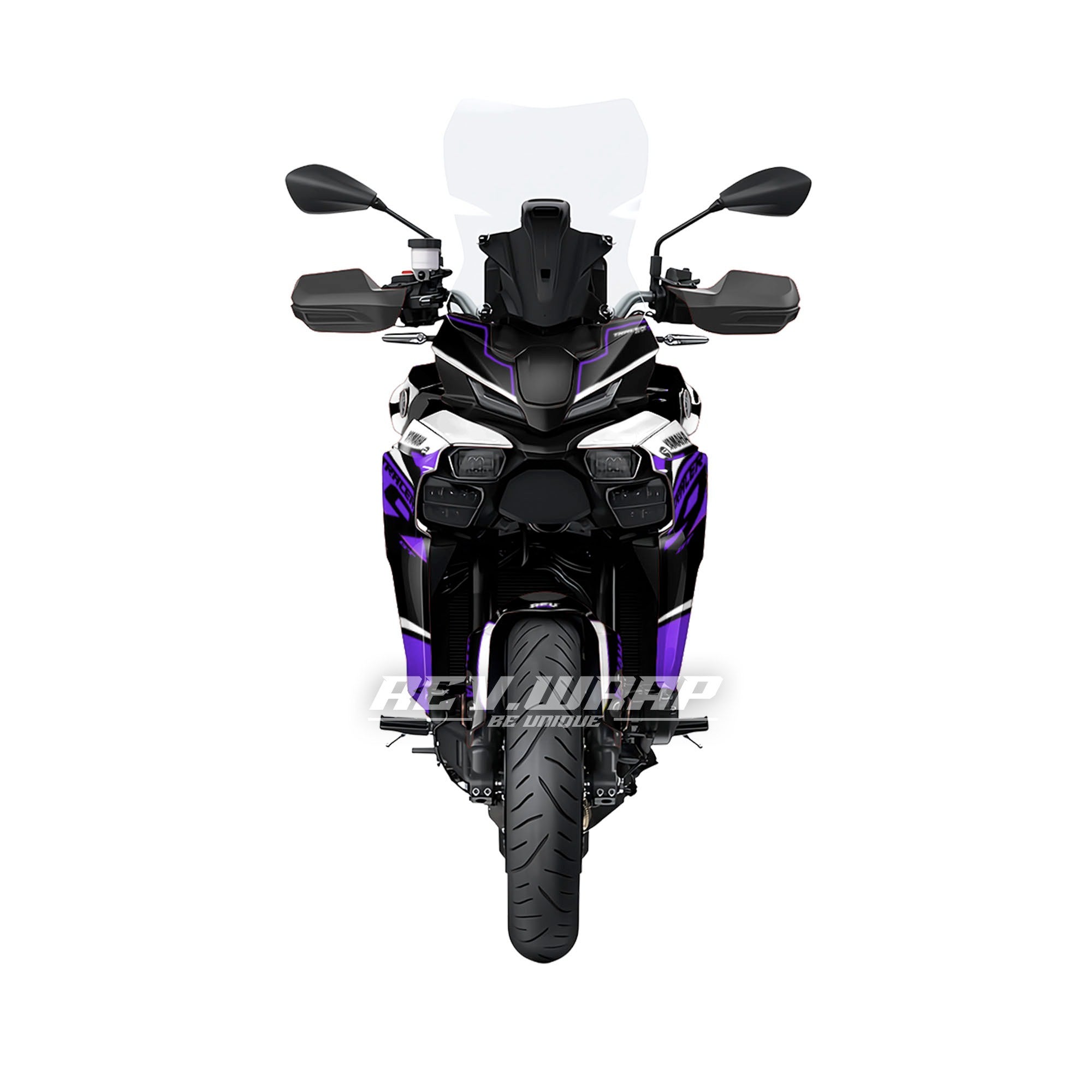 YAMAHA TRACER 9 25 HYPERTOUR PURPLE Secondary image