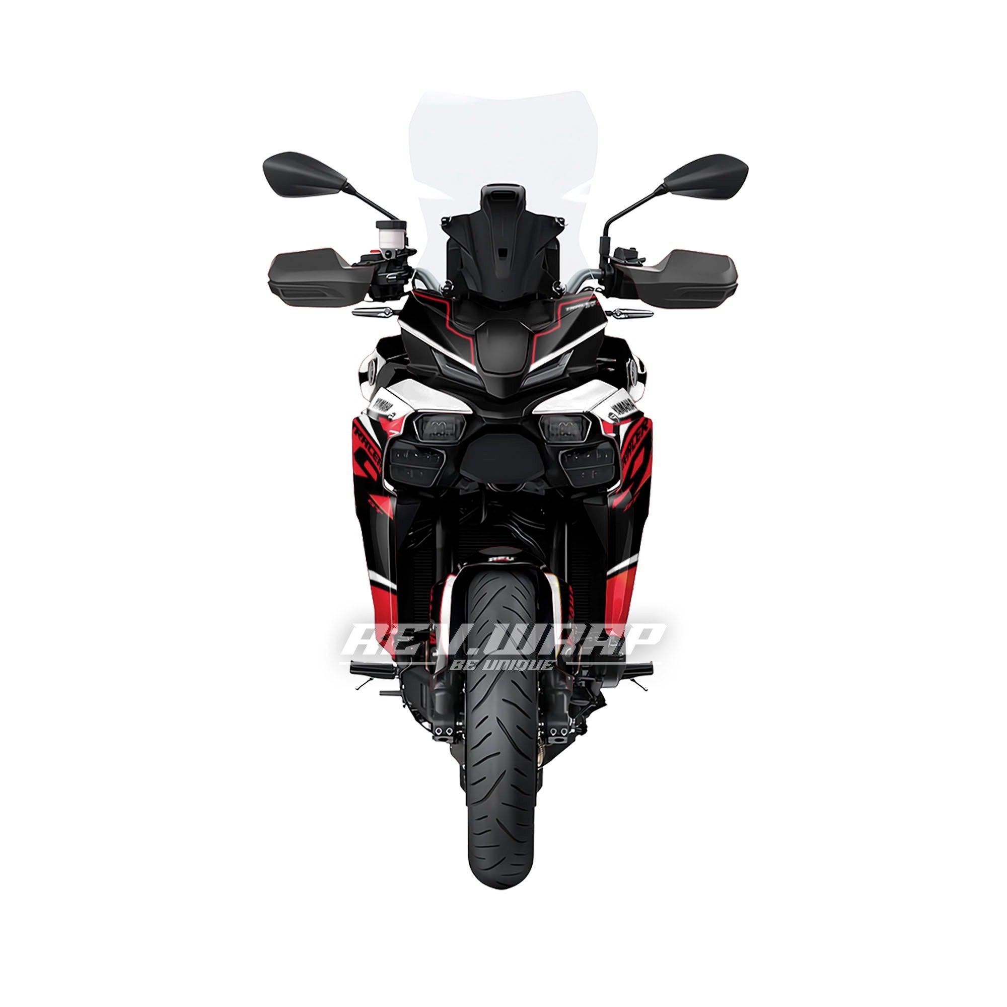 YAMAHA TRACER 9 25 HYPERTOUR RED Secondary image