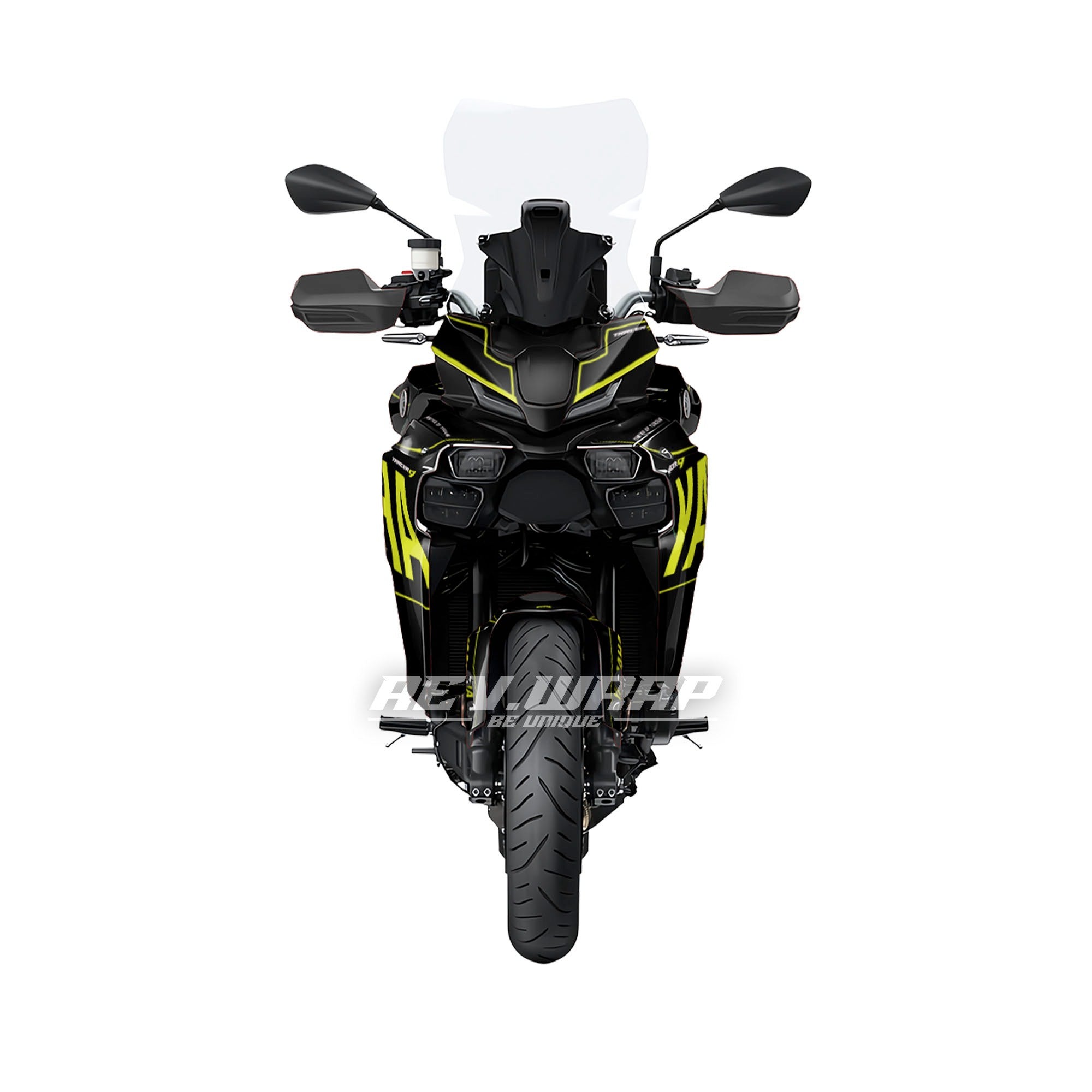 YAMAHA TRACER 9 25 OVERDRIVE BLACK FLUO Secondary image
