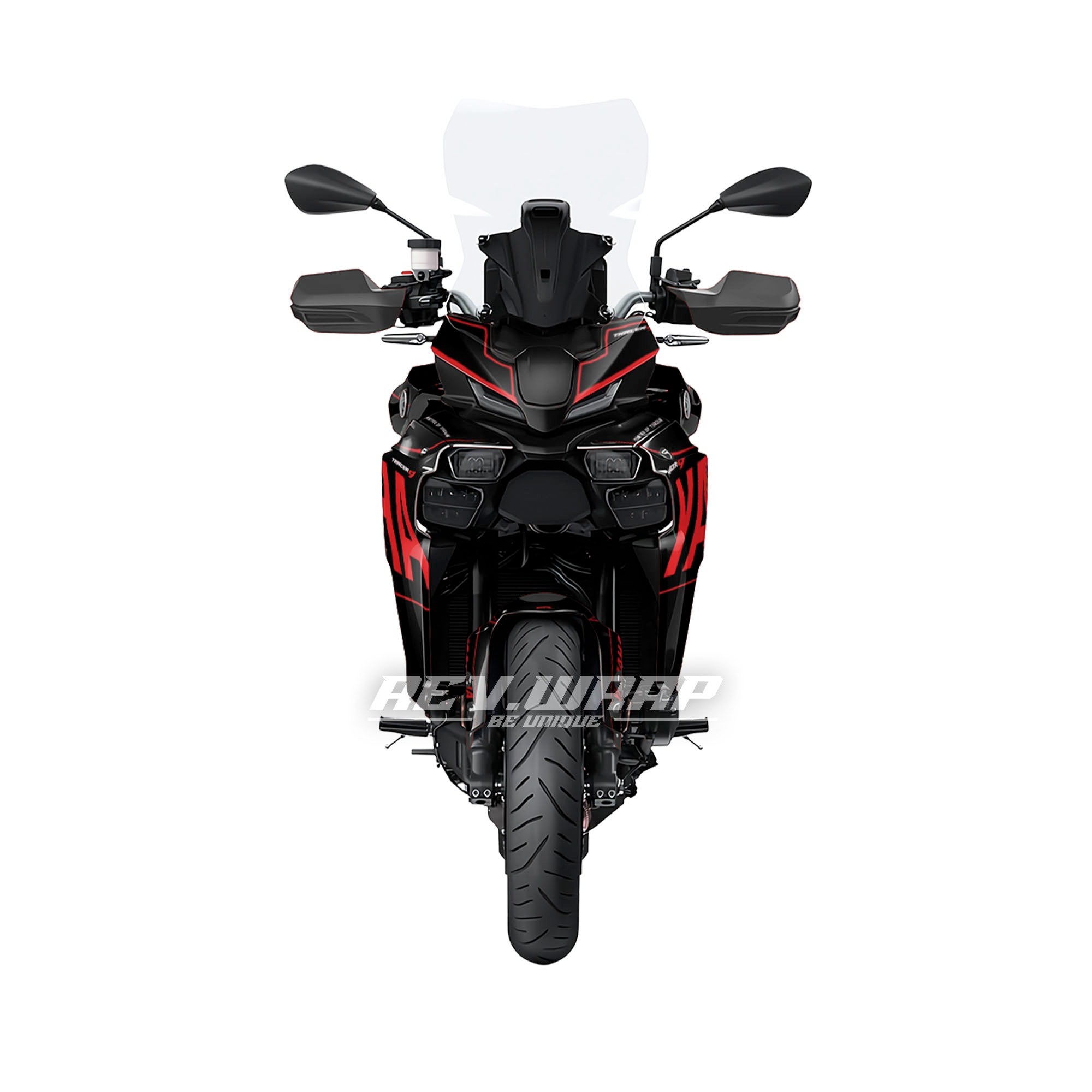 YAMAHA TRACER 9 25 OVERDRIVE BLACK RED Secondary image