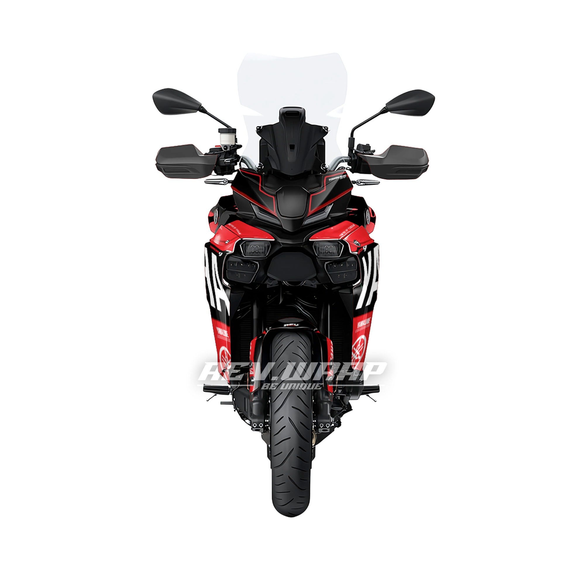 YAMAHA TRACER 9 25 OVERDRIVE RED Secondary image