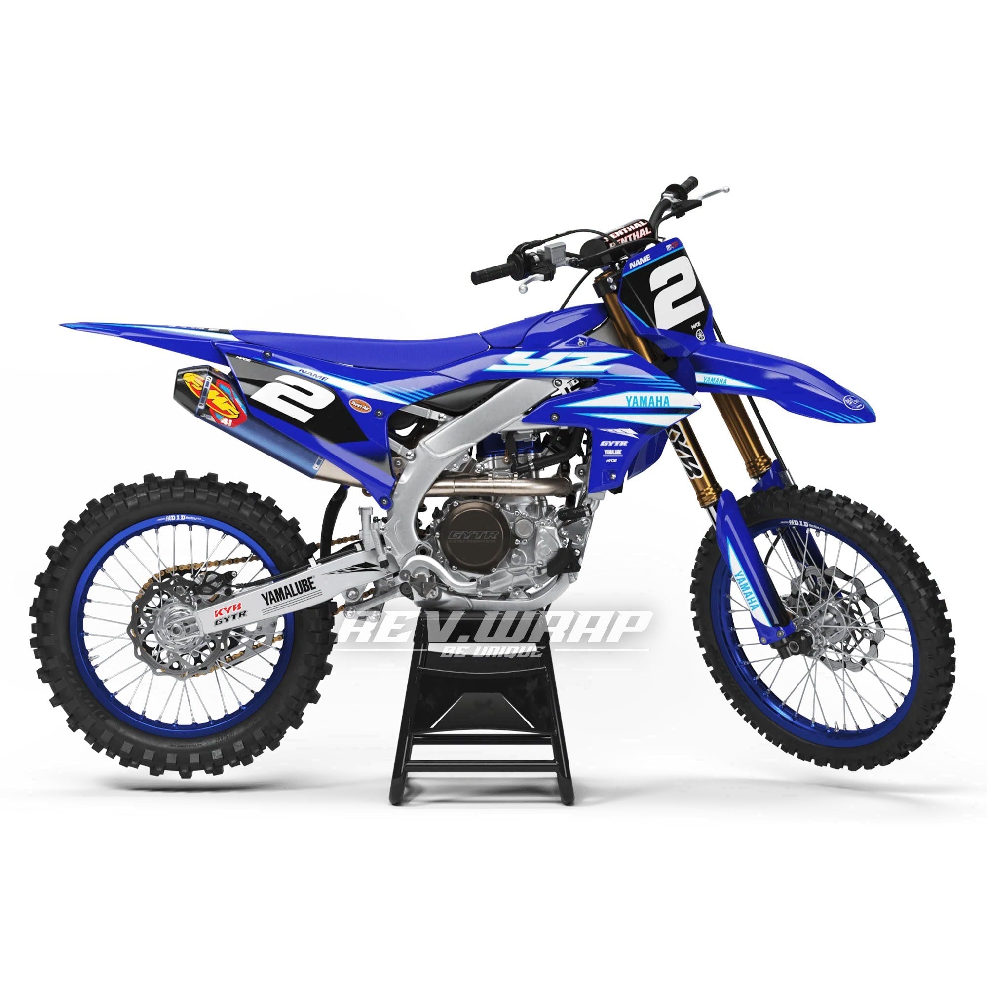 YAMAHA YZ BLUE HERITAGE
