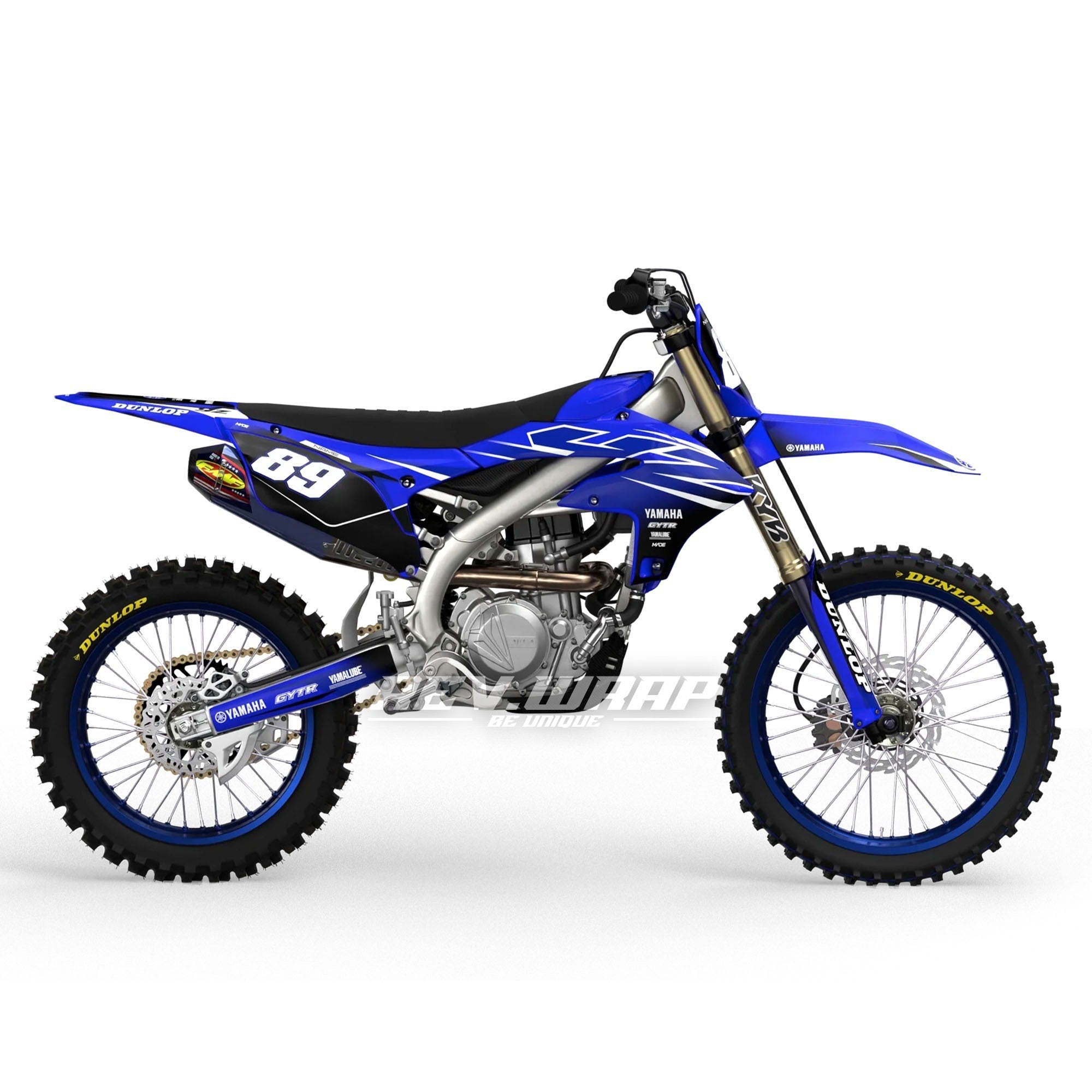 YAMAHA YZ BLUE VORTEX