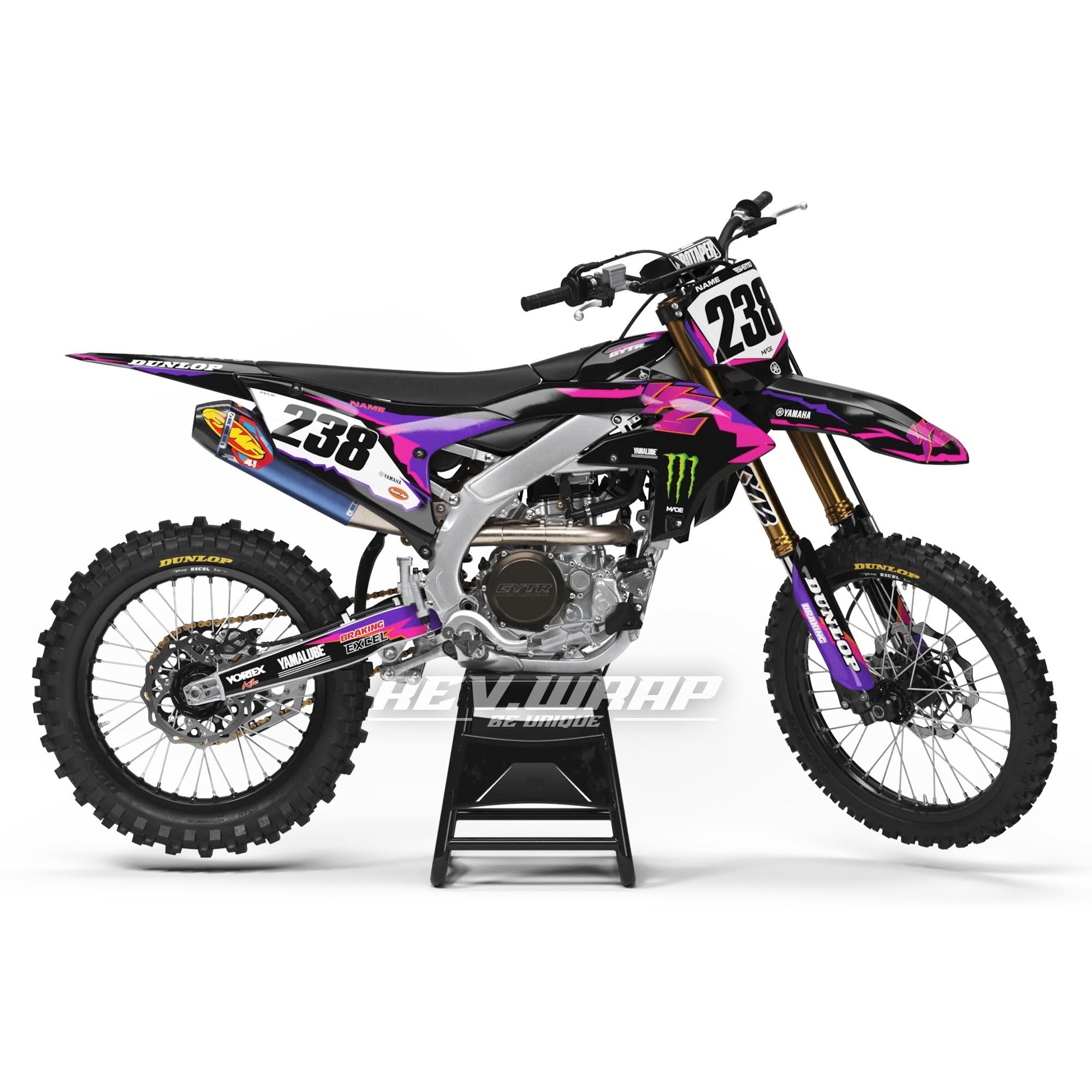 YAMAHA YZ MONSTER PINK Main image