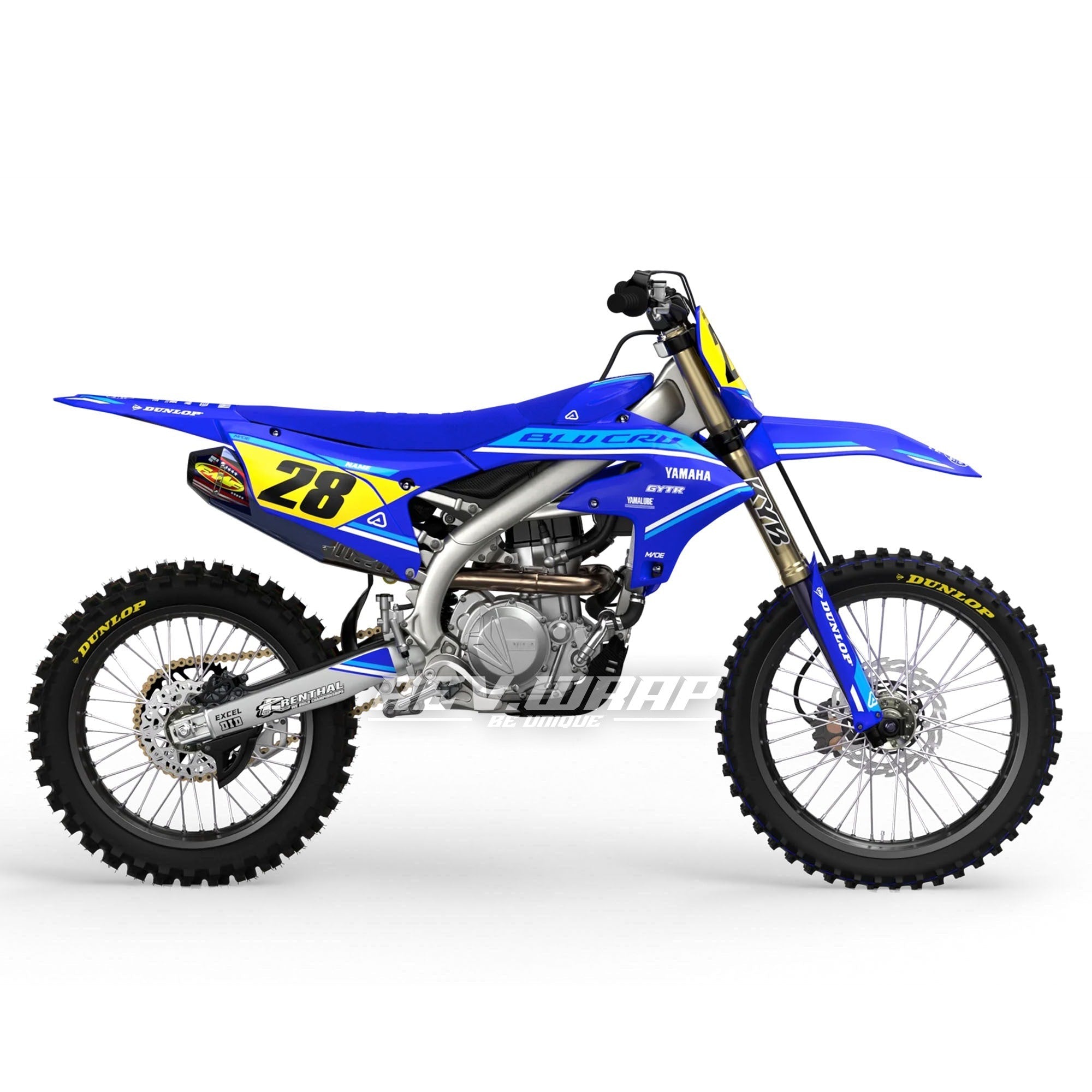 YAMAHA YZ VELOCITY BLUE Main image